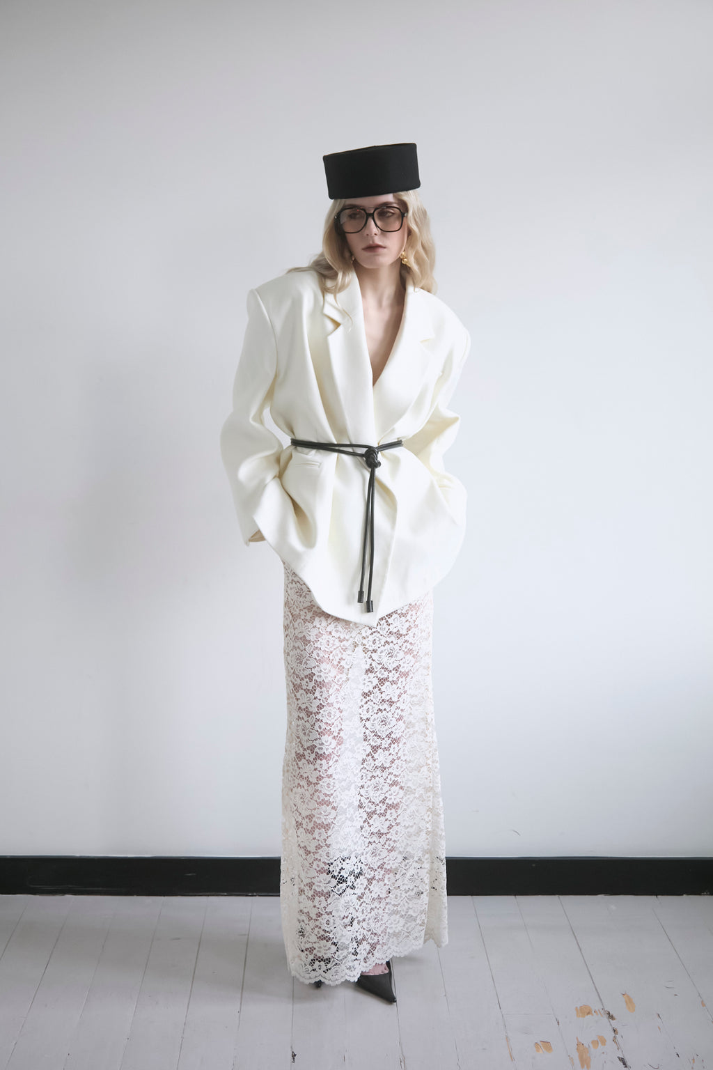 RENAISSANCE LACE MAXI SKIRT