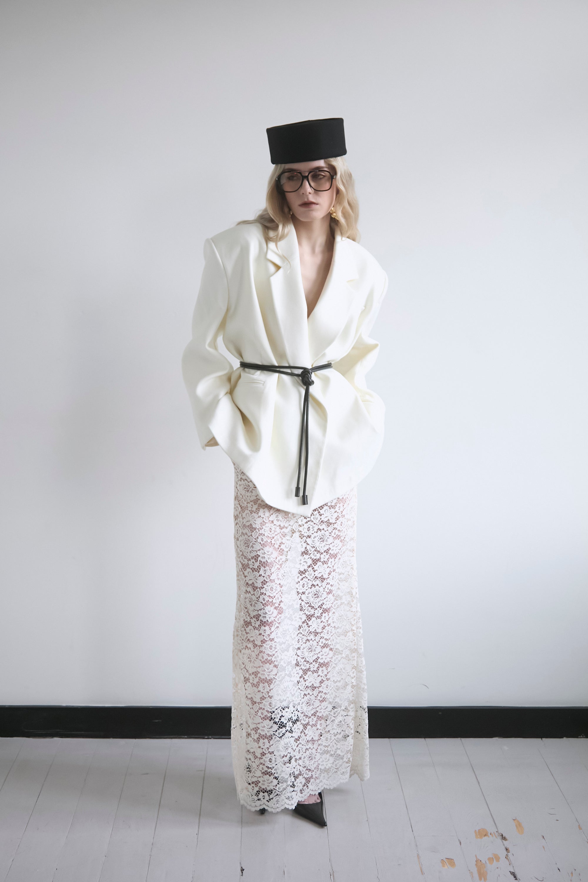 RENAISSANCE LACE MAXI SKIRT