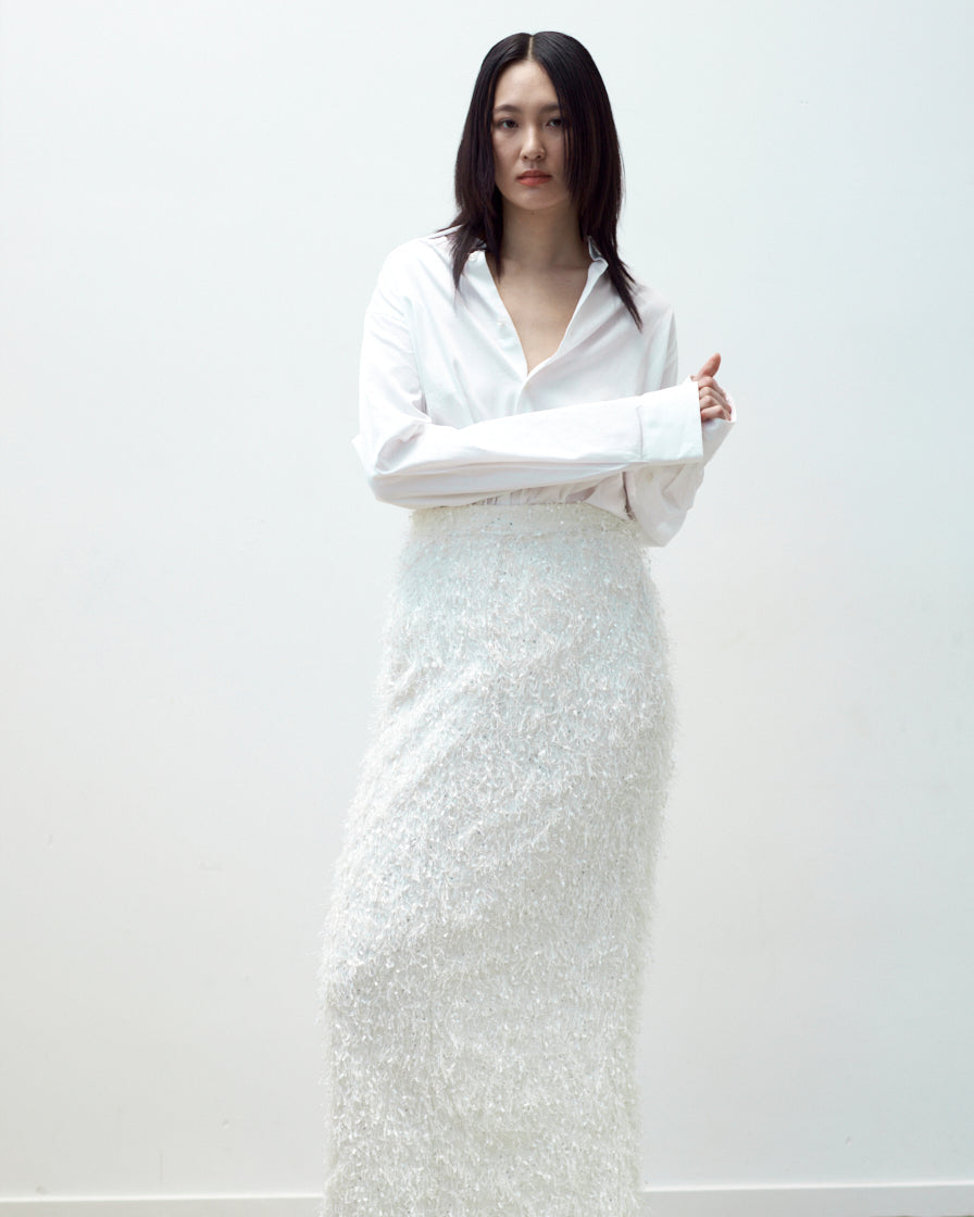 CLASSIC TAILORED COTTON BLOUSE