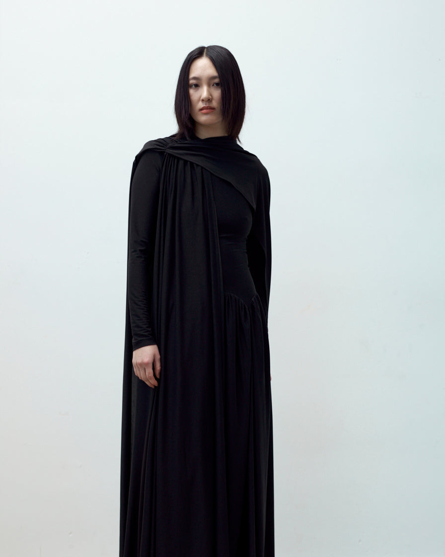 NOIR MONOLITH DRESS