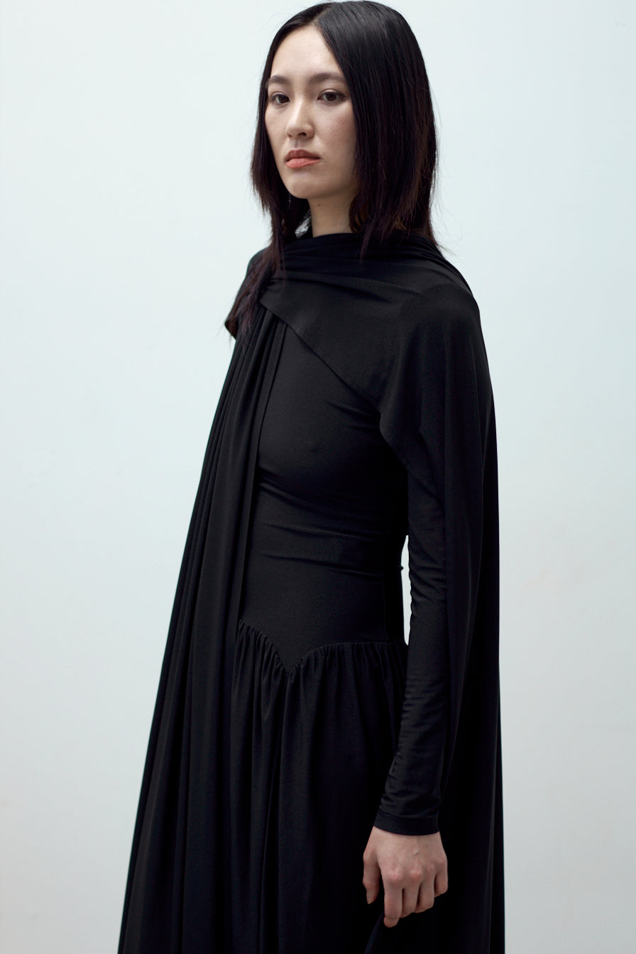 NOIR MONOLITH DRESS