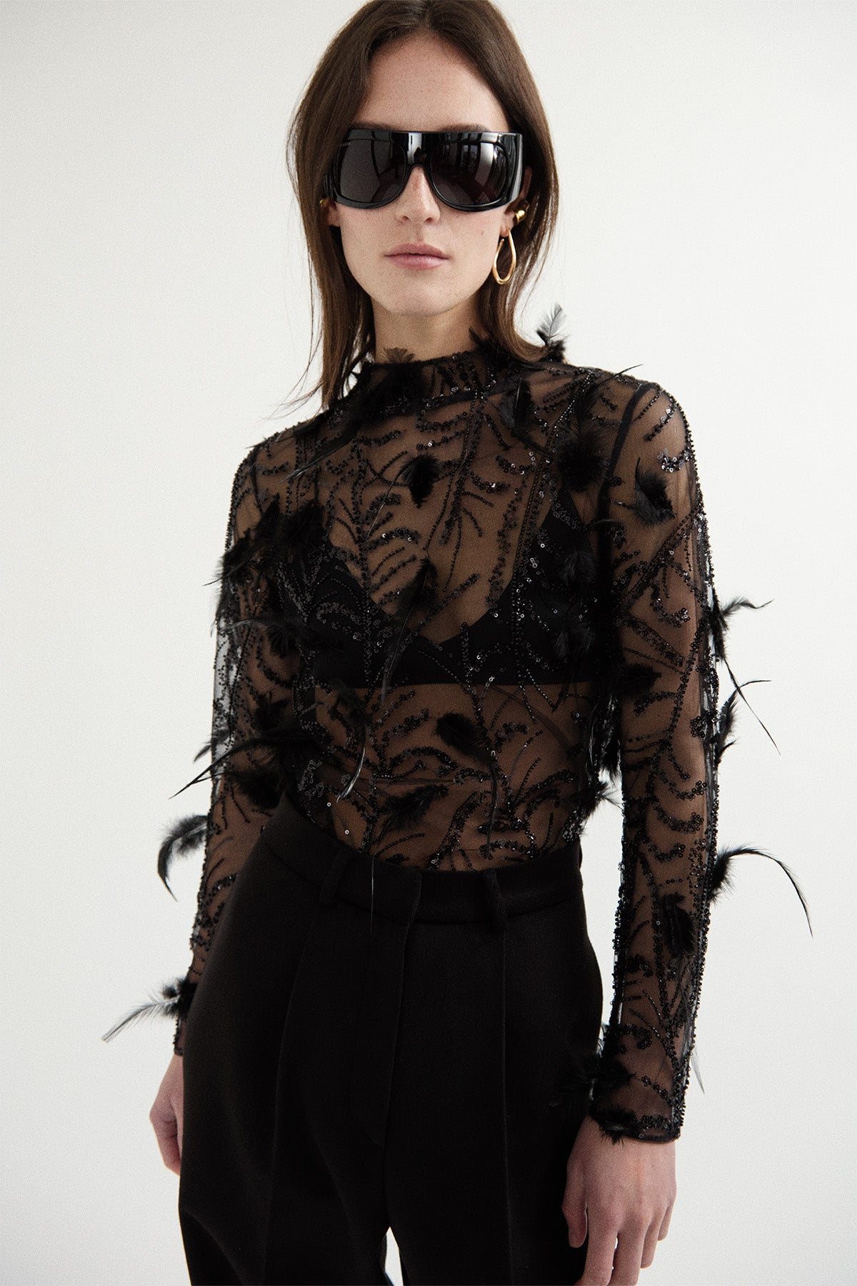 NOIR PLUME TOP