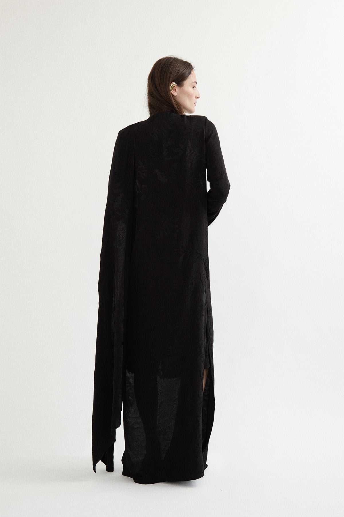 NOIR DRAPE CULOTE