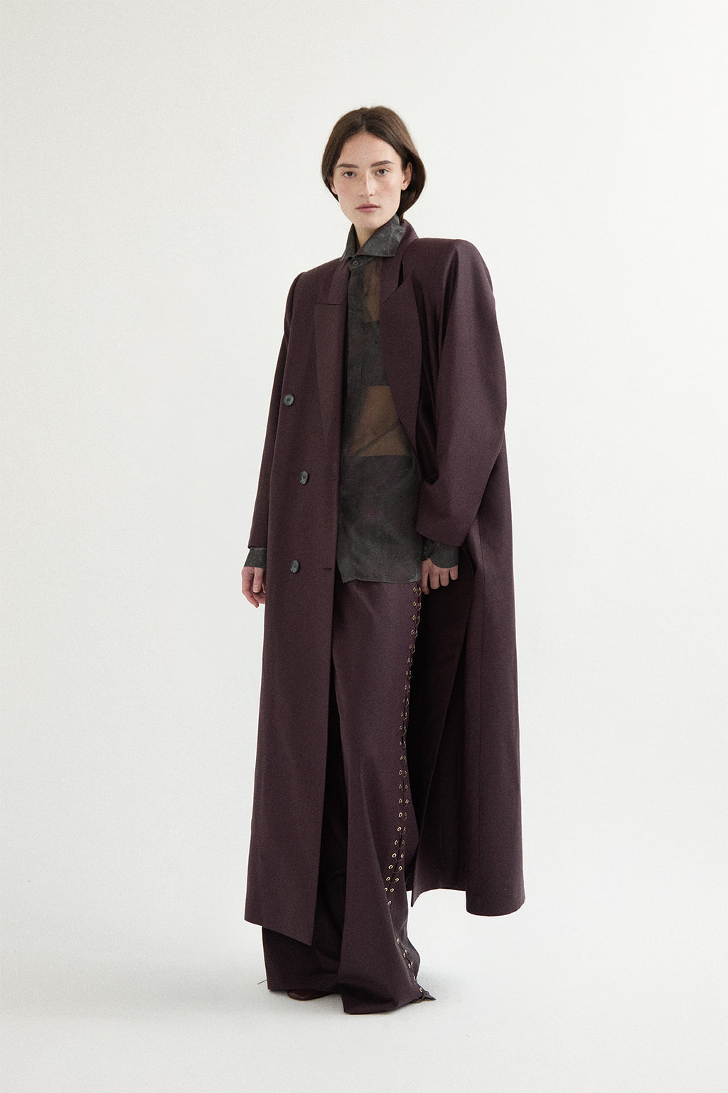 MERLOT MONOLITH COAT