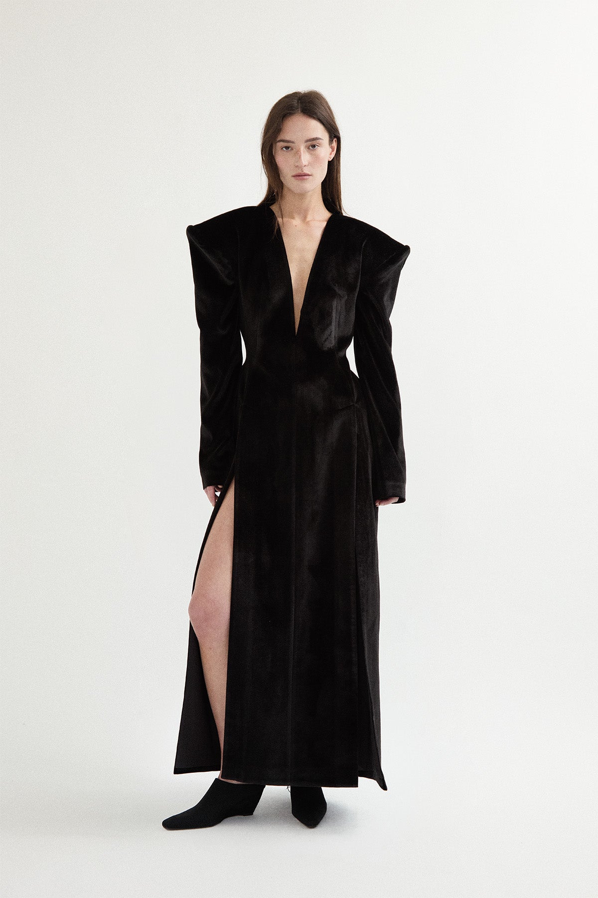 NOIR CORSET COTOURE GOWN