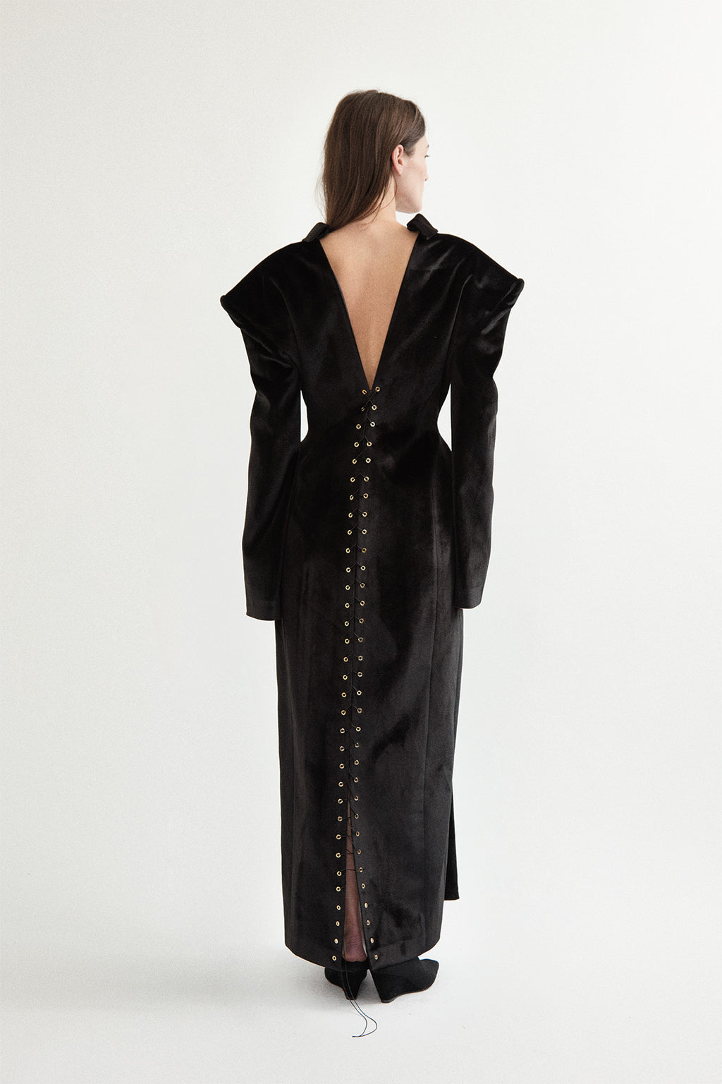 NOIR CORSET COTOURE GOWN