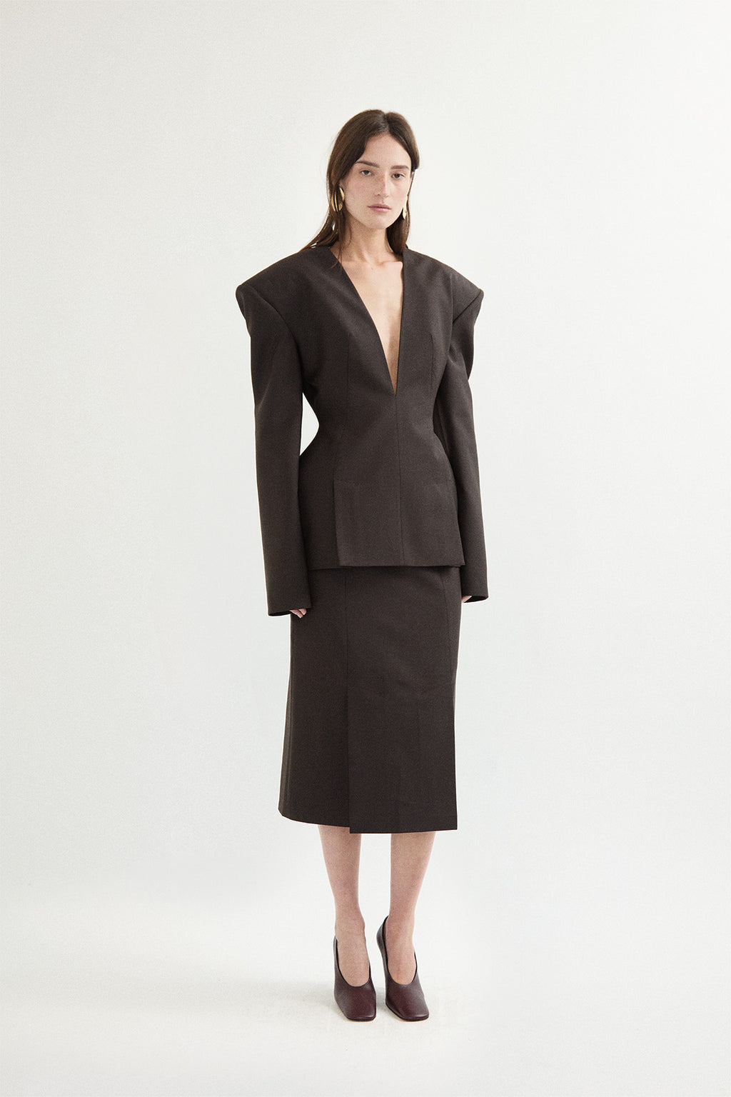 SCULPT PENCIL SKIRT