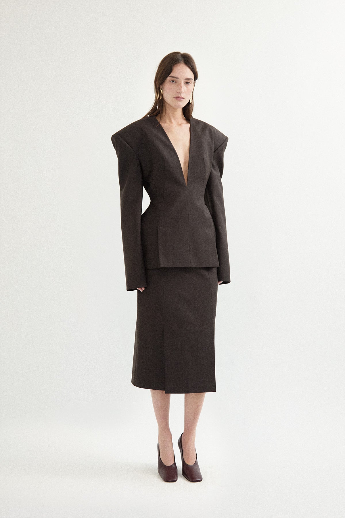 SCULPT PENCIL SKIRT