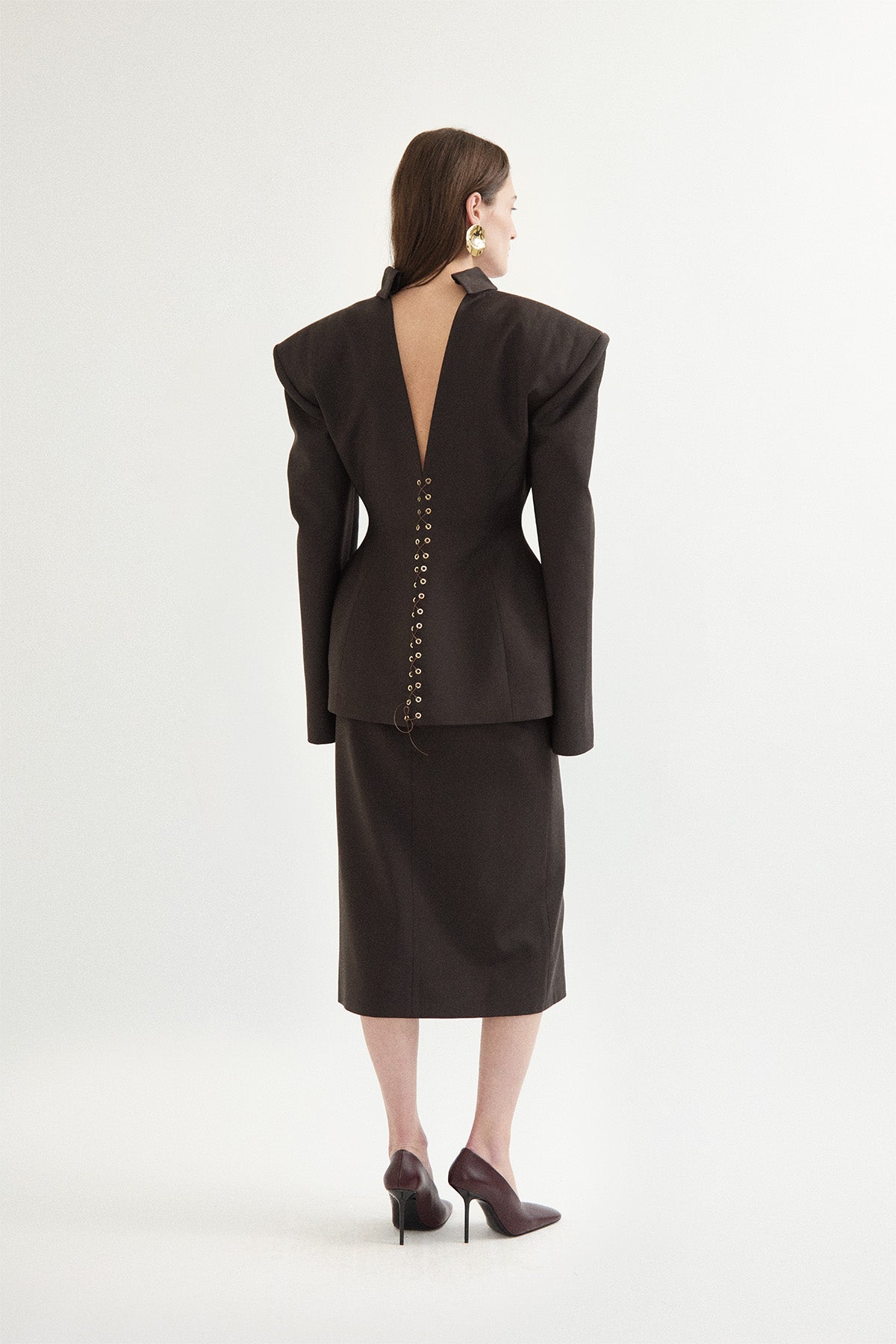 SCULPT PENCIL SKIRT