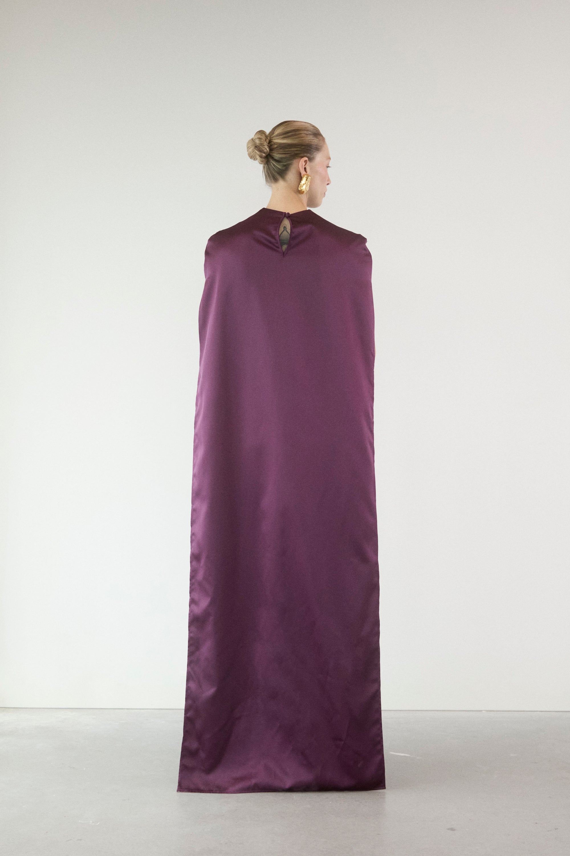 AMETHYST CAPE DRESS