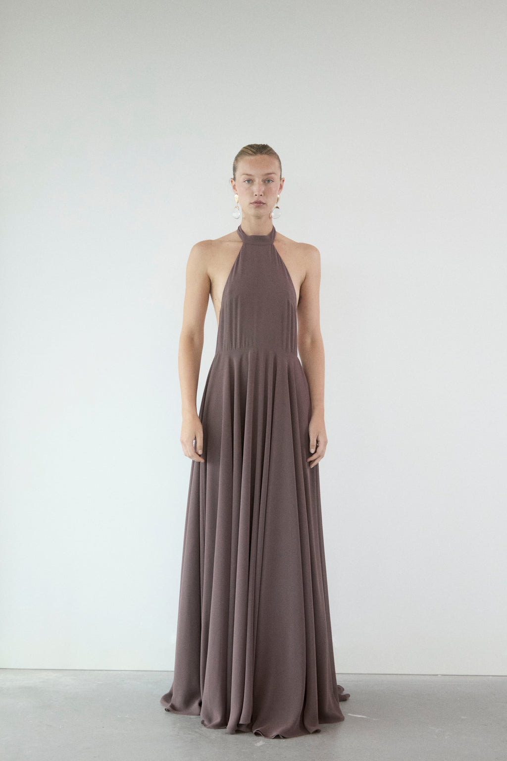 MIRA HALTER DRESS