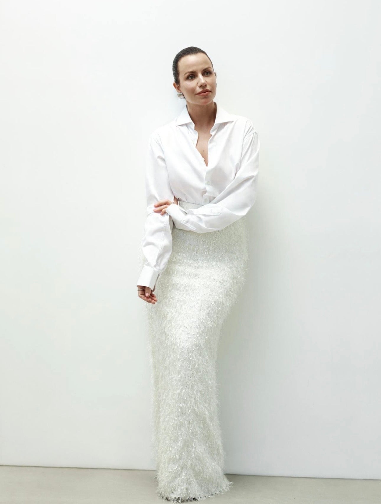 CLASSIC TAILORED COTTON BLOUSE